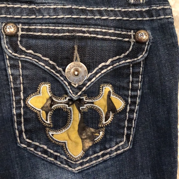 L.A idol boot cut jeans size 5 (jn1) - Picture 5 of 10